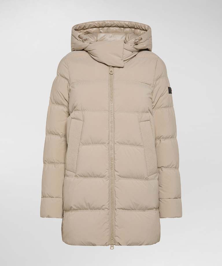 Down jacket with contrasting hood - Winter down jackets | Peuterey