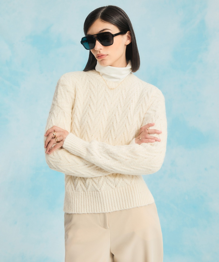 Pullover aus Baumwolle und Alpaka - Oberteile | Peuterey
