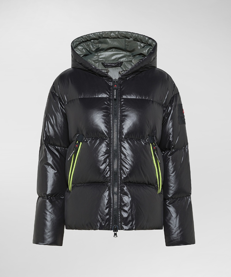 Wide-fit Plurals down jacket with fluo details | Peuterey