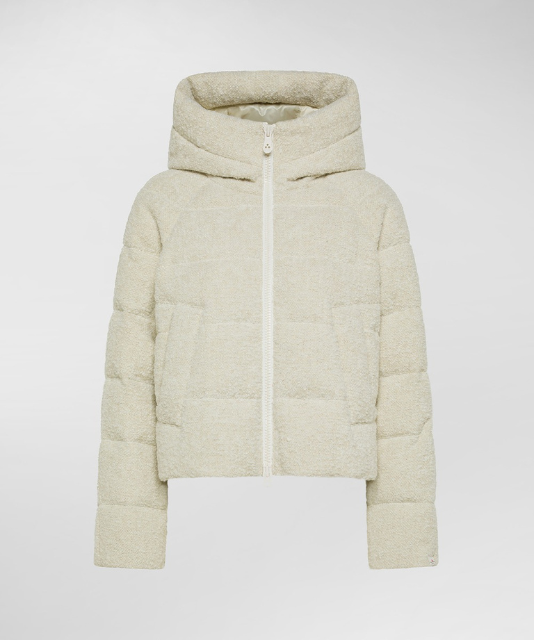 Piumino bouclè in alpaca - Capispalla | Peuterey