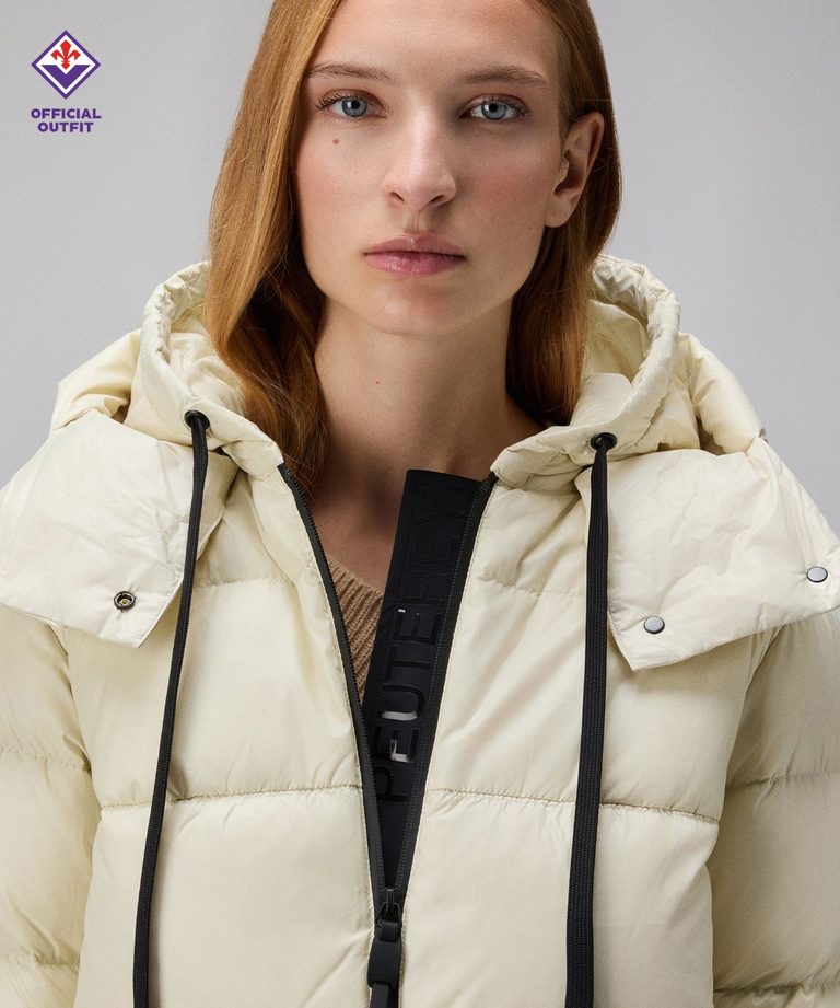 Puffer Jacket aus glänzendem Nylon