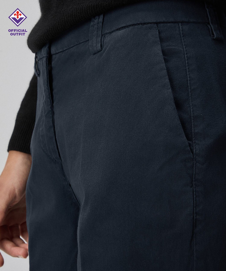 Hose aus Stretch-Gabardine
