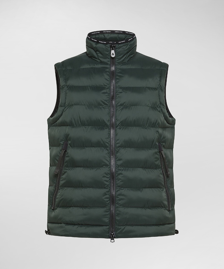 Superlight, semi-matt sleeveless vest - Everyday apparel - Men's clothing | Peuterey