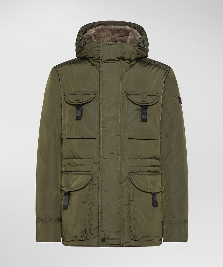 Field jacket in taffetà cangiante - Giubbotti uomo, bomber, giacche a vento e in pelle | Peuterey
