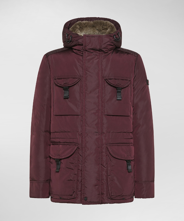 Shimmering taffeta field jacket - Jackets | Peuterey