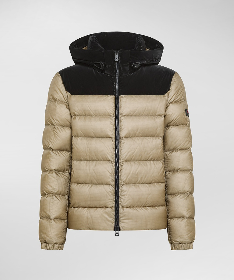 Colour block down jacket - Down Jackets | Peuterey
