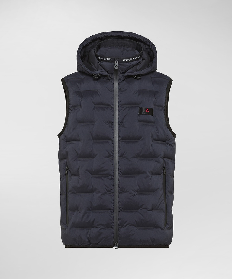 Lightweight vest with black edging - Gilet & sleeveless jacket for men | Peuterey