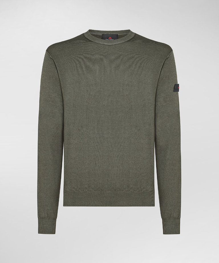 Acid-dyed jumper - Everyday apparel - Men's clothing | Peuterey