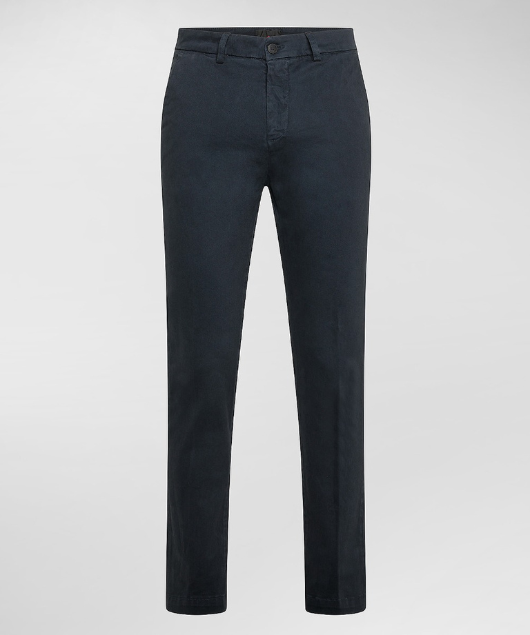 Pantaloni in gabardina smerigliata - Pantaloni | Peuterey