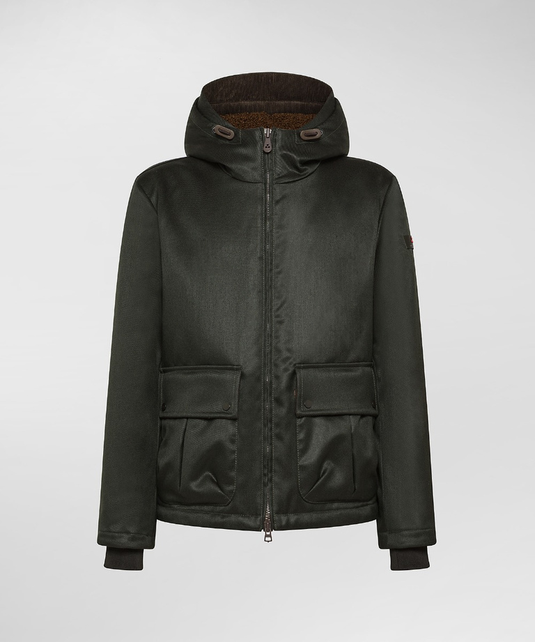 Giacca in cordura con cappuccio ecofur - Field jackets | Peuterey