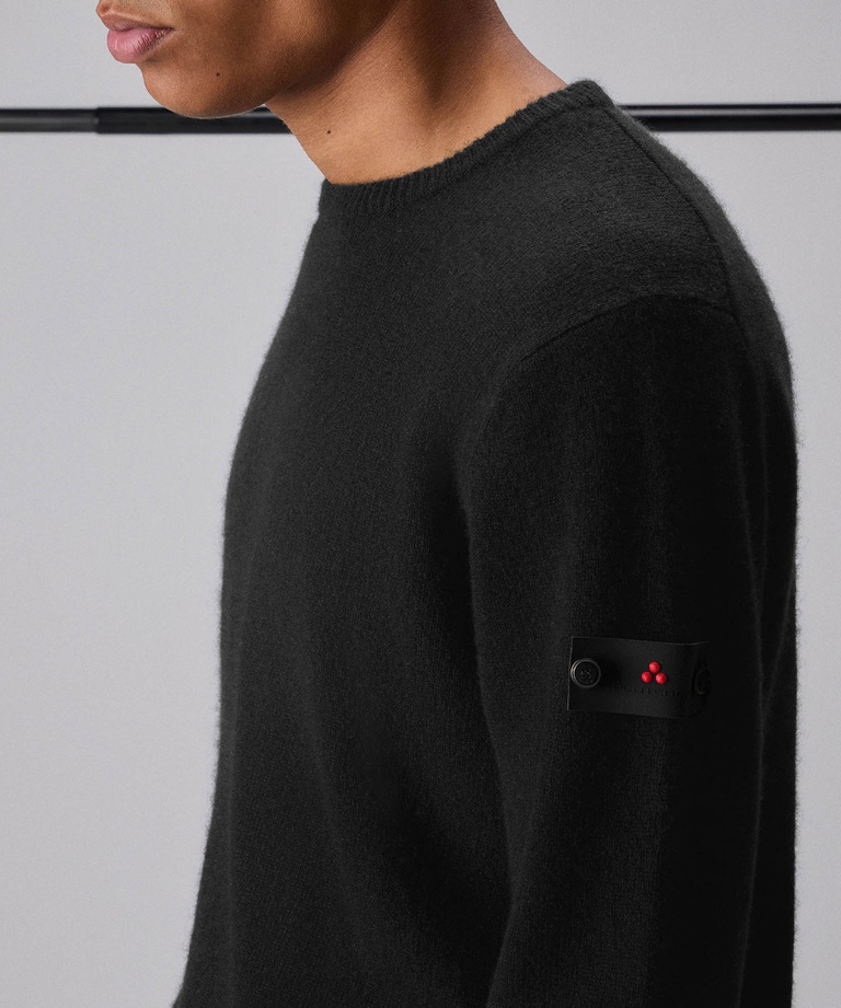 Maglia in misto lana yak