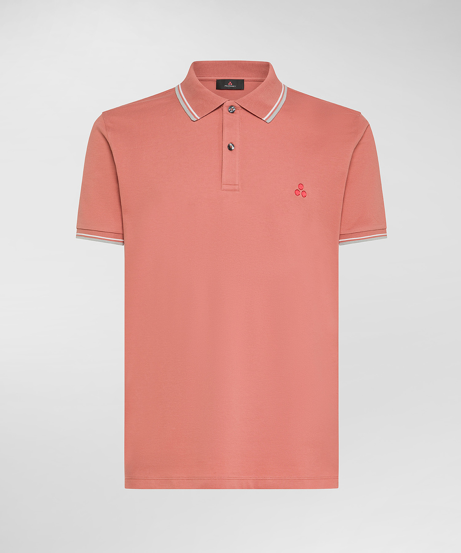 Polo in piqué di cotone stretch - Peuterey Polo in piqué di cotone stretch - Peuterey
