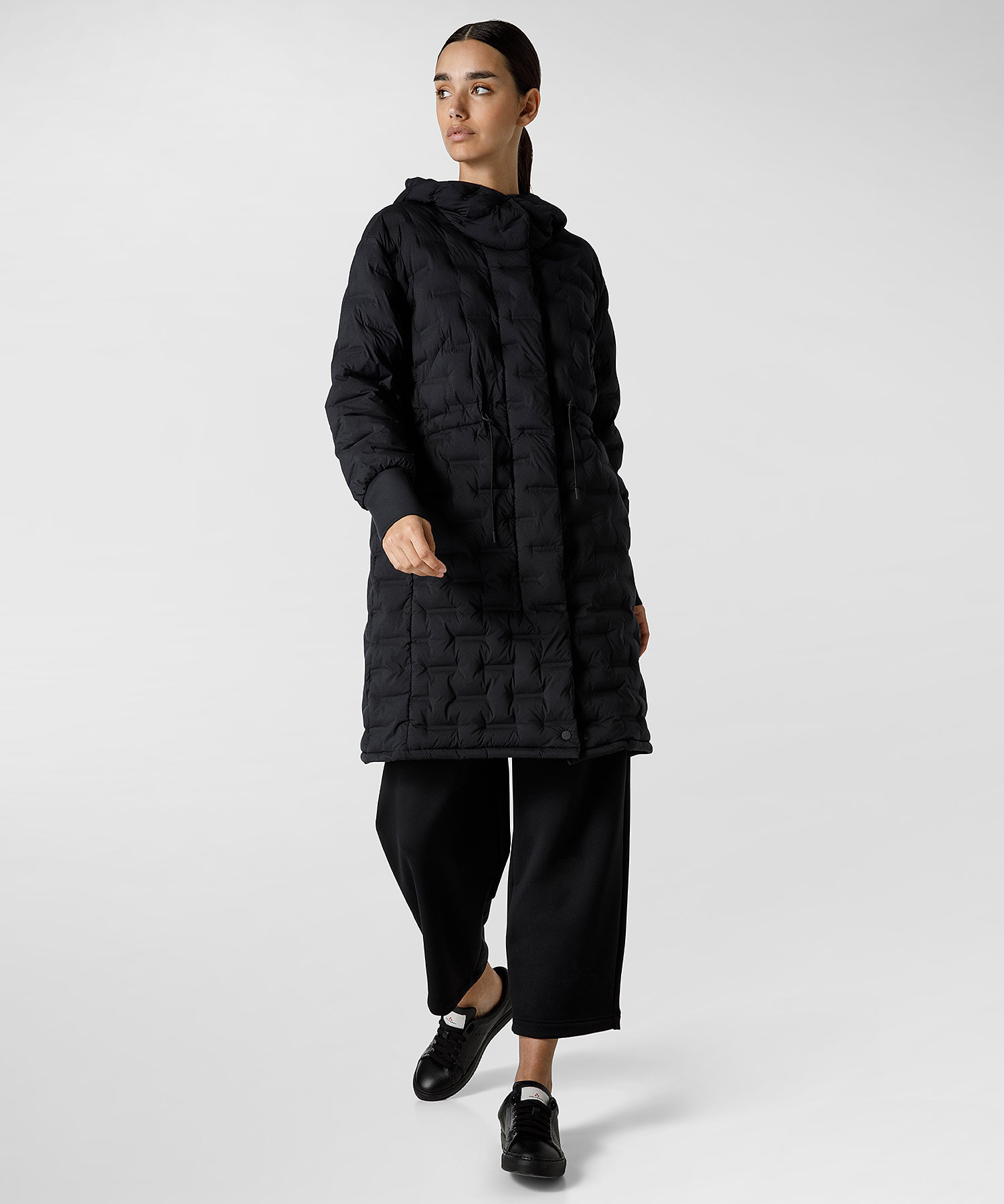long primaloft coat