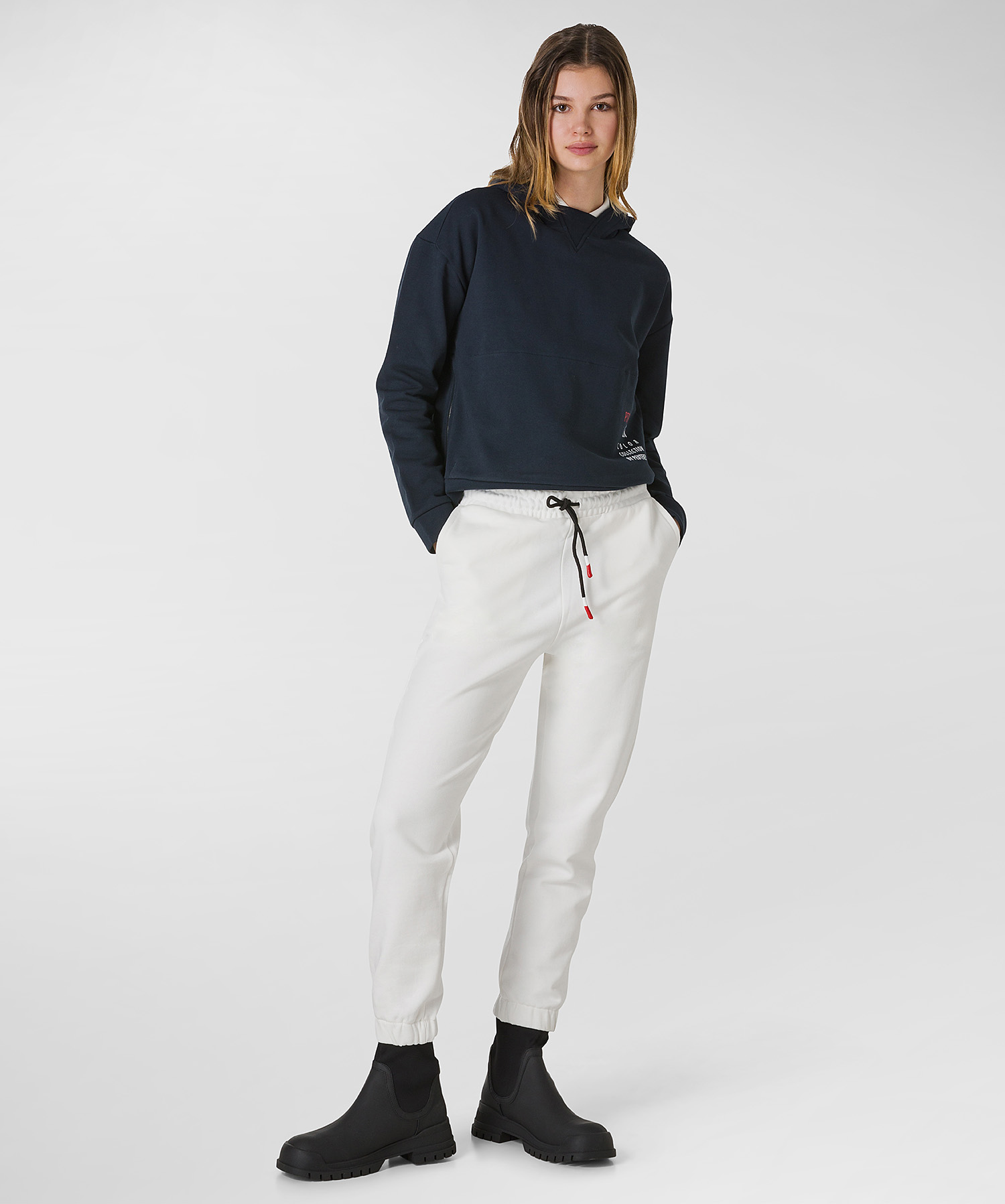 Cotton sweatpants, color Papyrus | Peuterey