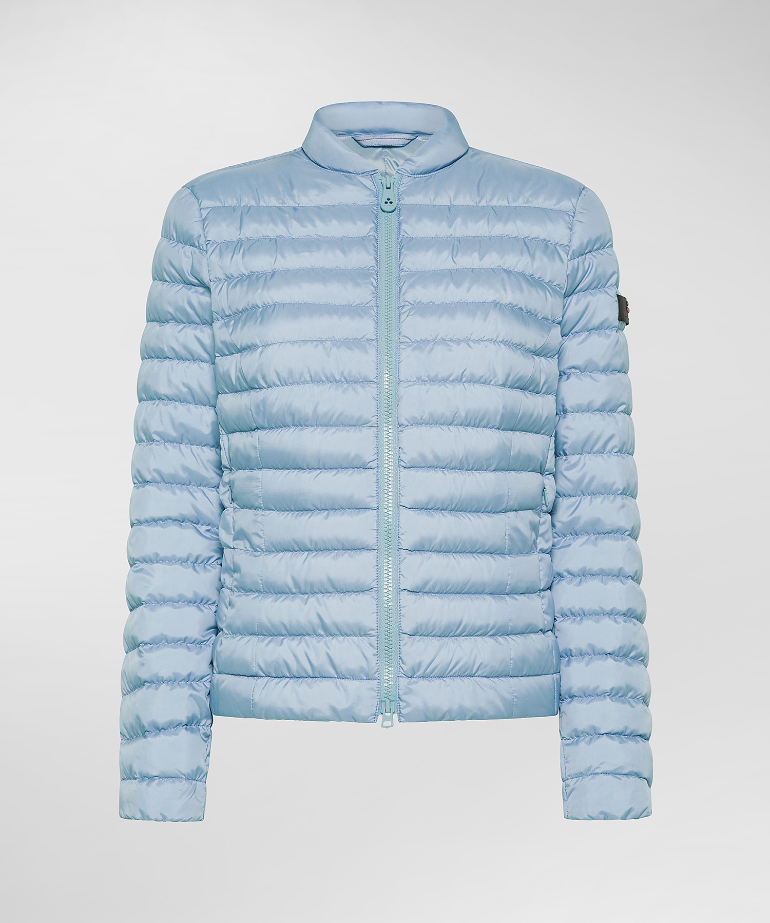 アウターその他 PEUTEREY Women Outer PED529901181975215 BLUE Lightweight slim fit down jacket, color Smoke Blue | Peuterey