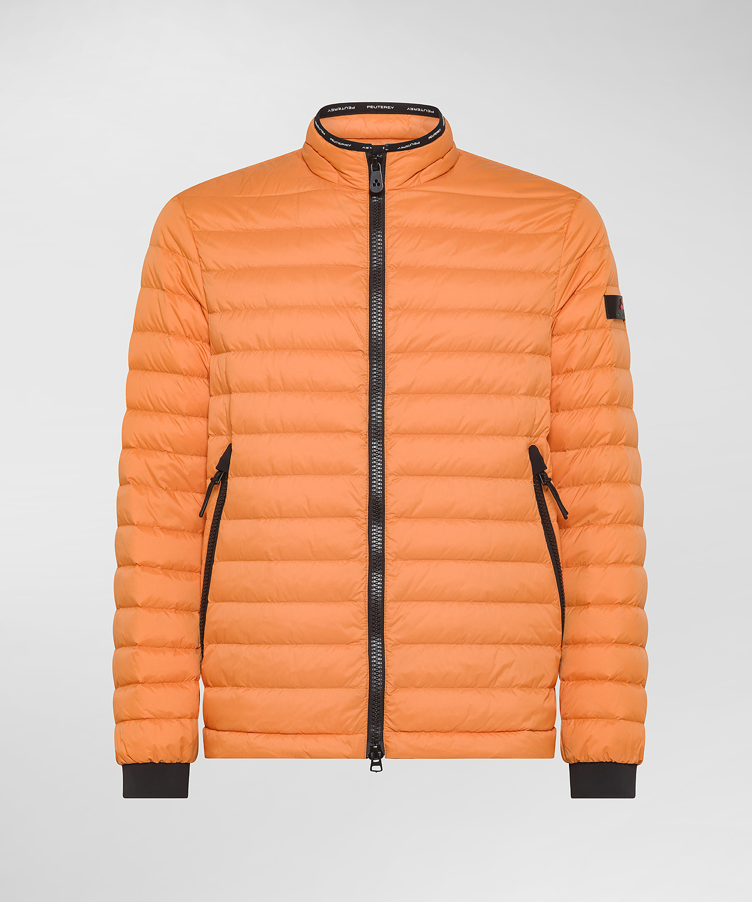 Superlight, waterrepellent down jacket for men, orange Peuterey
