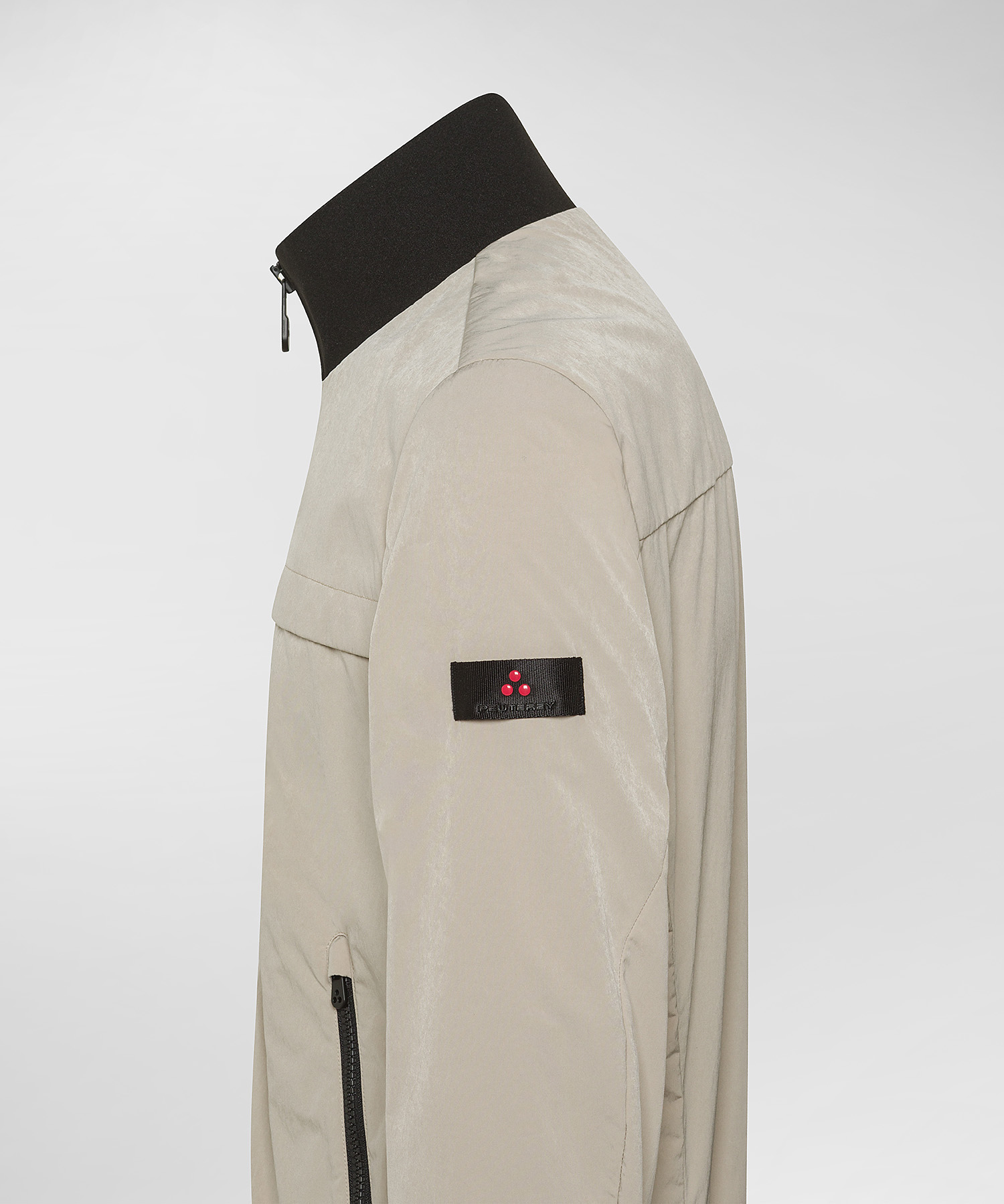 Len microfibre 2024 bomber jacket