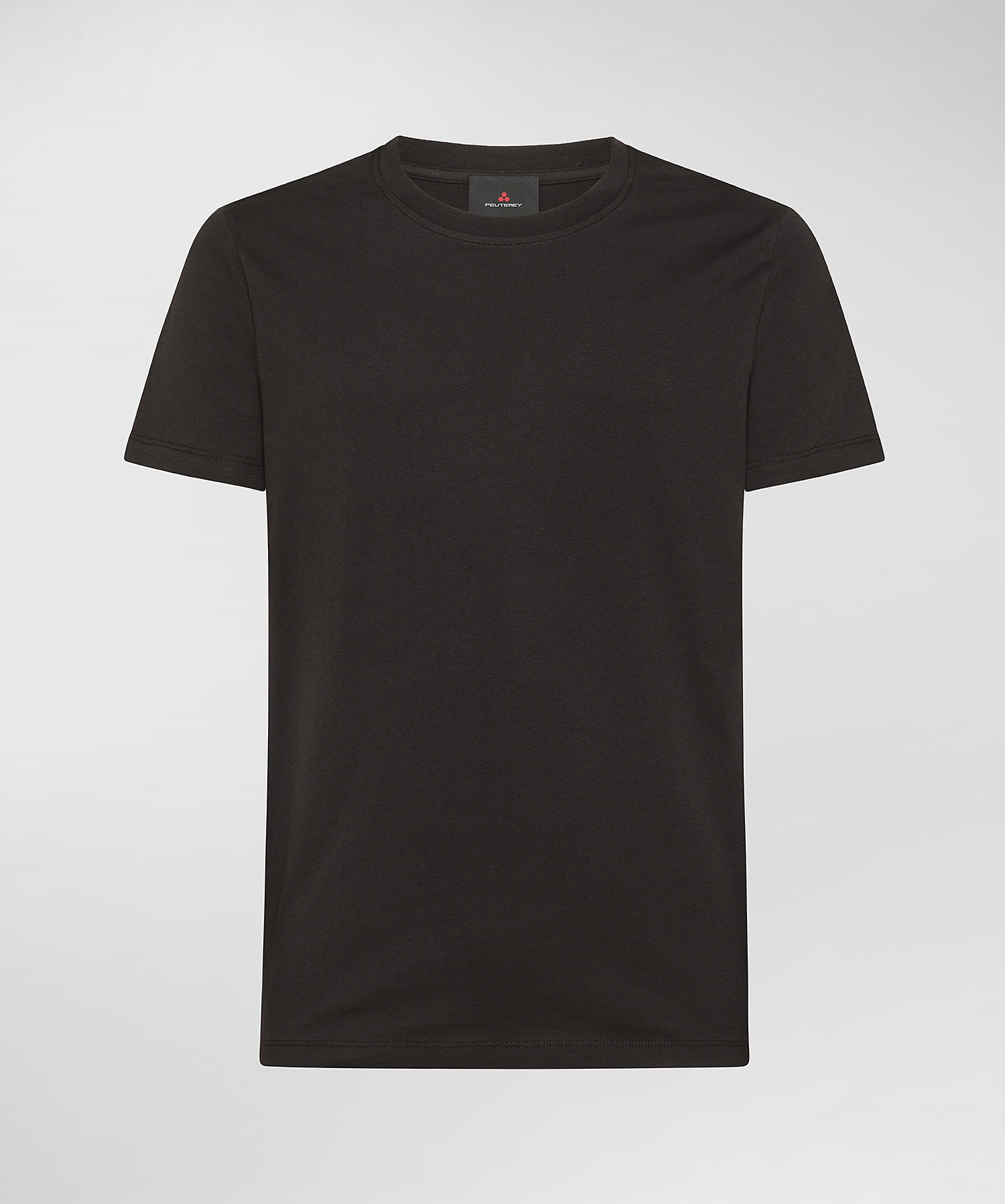Tシャツ・カットソー PEUTEREY Men T-shirt Black PEU547999011969 NER T-Shirt in cotone, colore Nero | Peuterey
