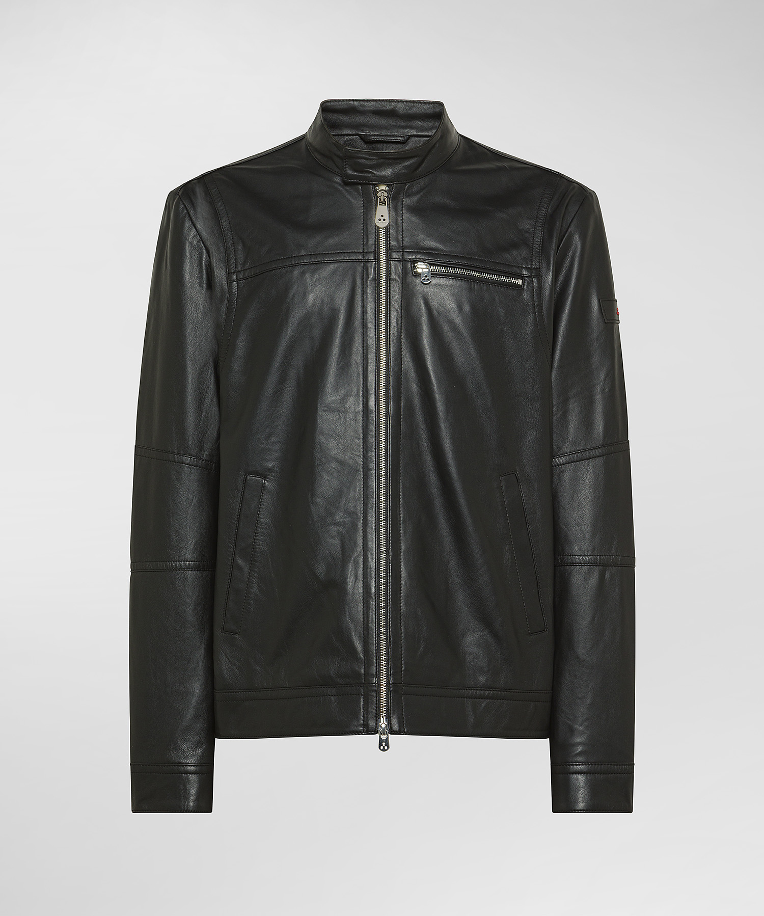 PEUTEREY ブラックレザージャケット S CENTERVILLE PEUTEREY ブラックレザージャケット S CENTERVILLE PEUTEREY