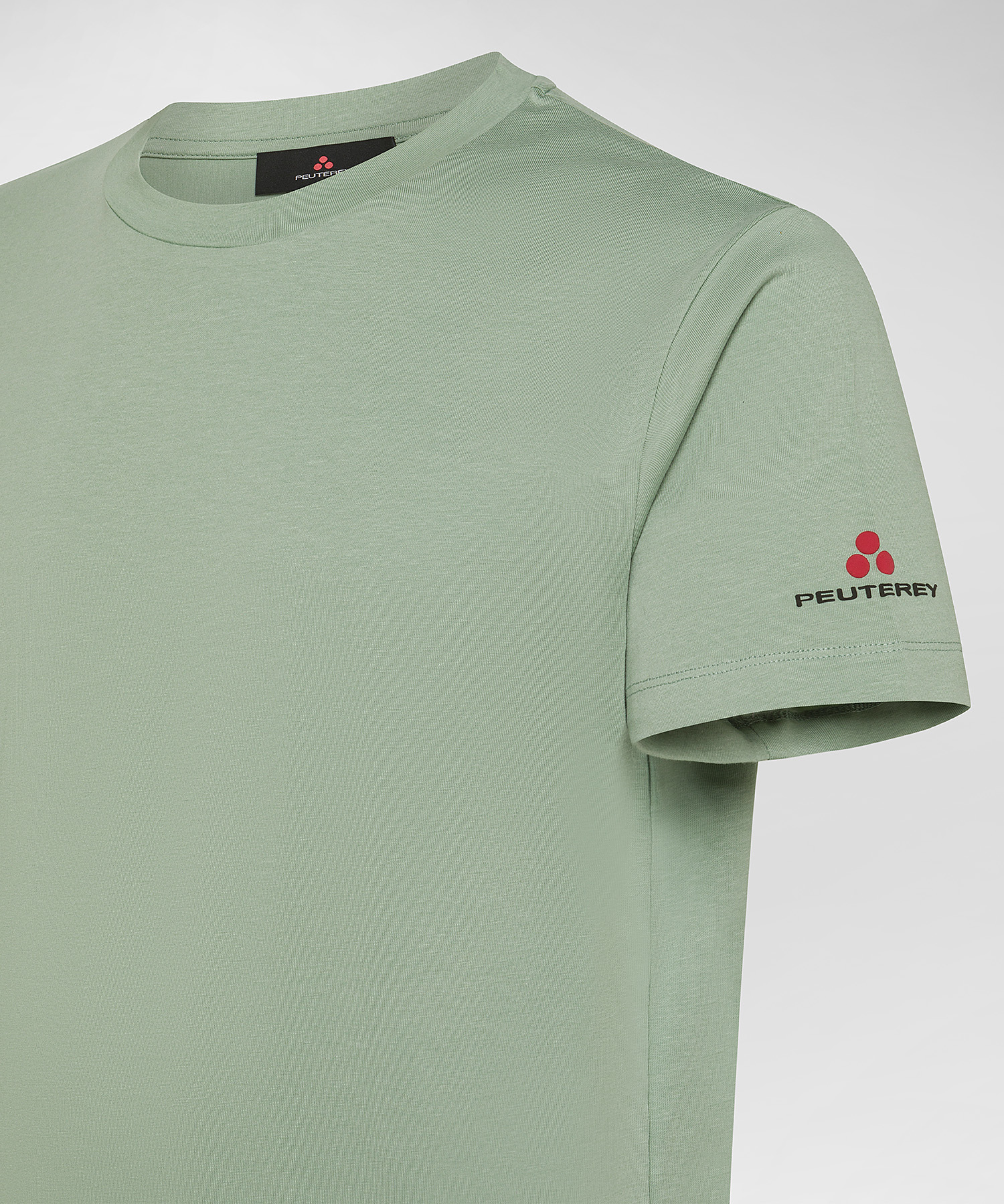 【関税&送料込】Prada Sage Green Jersey T-Shirt 2f3310c44a4dbbffec279f67335f86