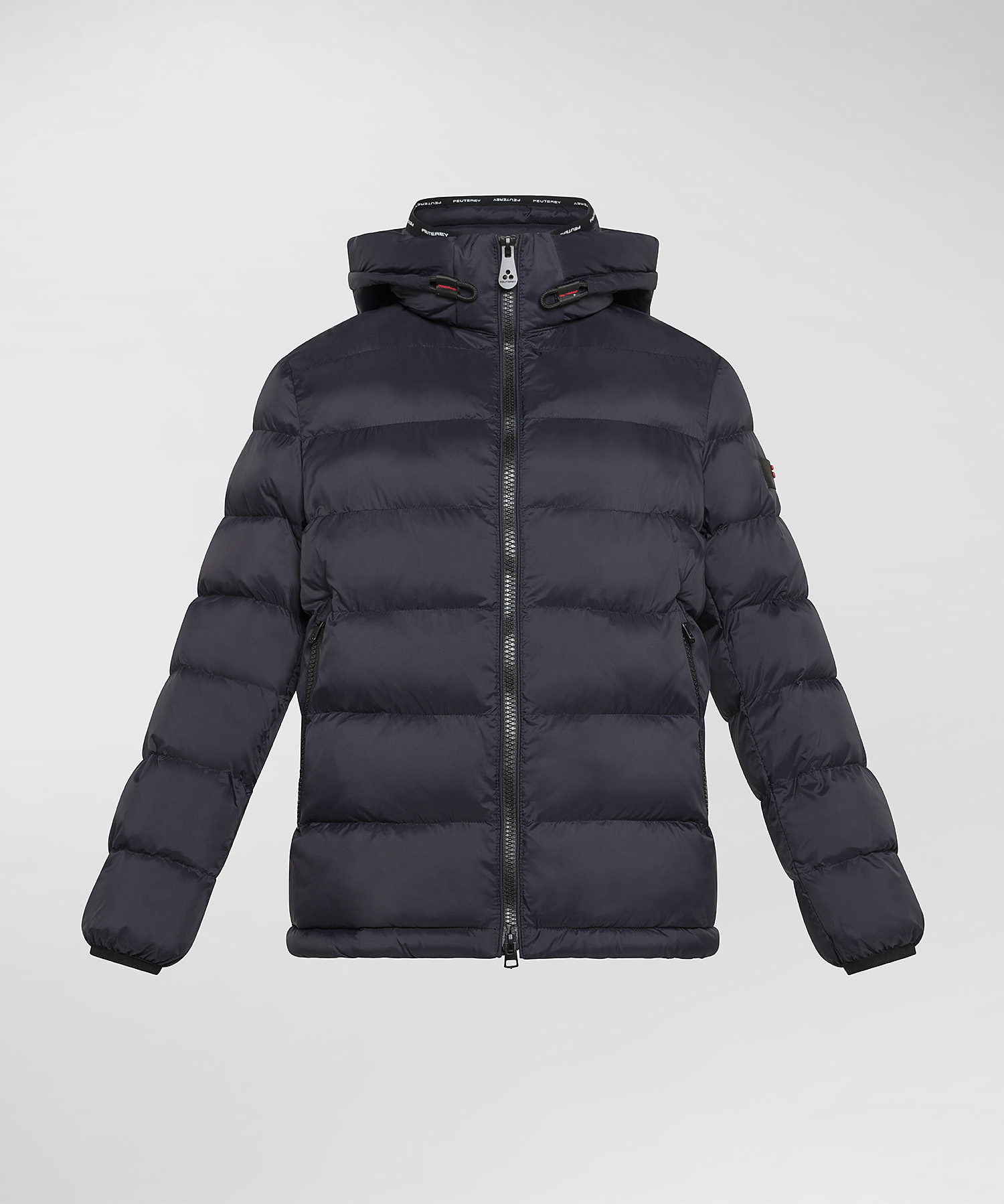 Ultra-light and comfortable short down jacket for boy, blue | Peuterey