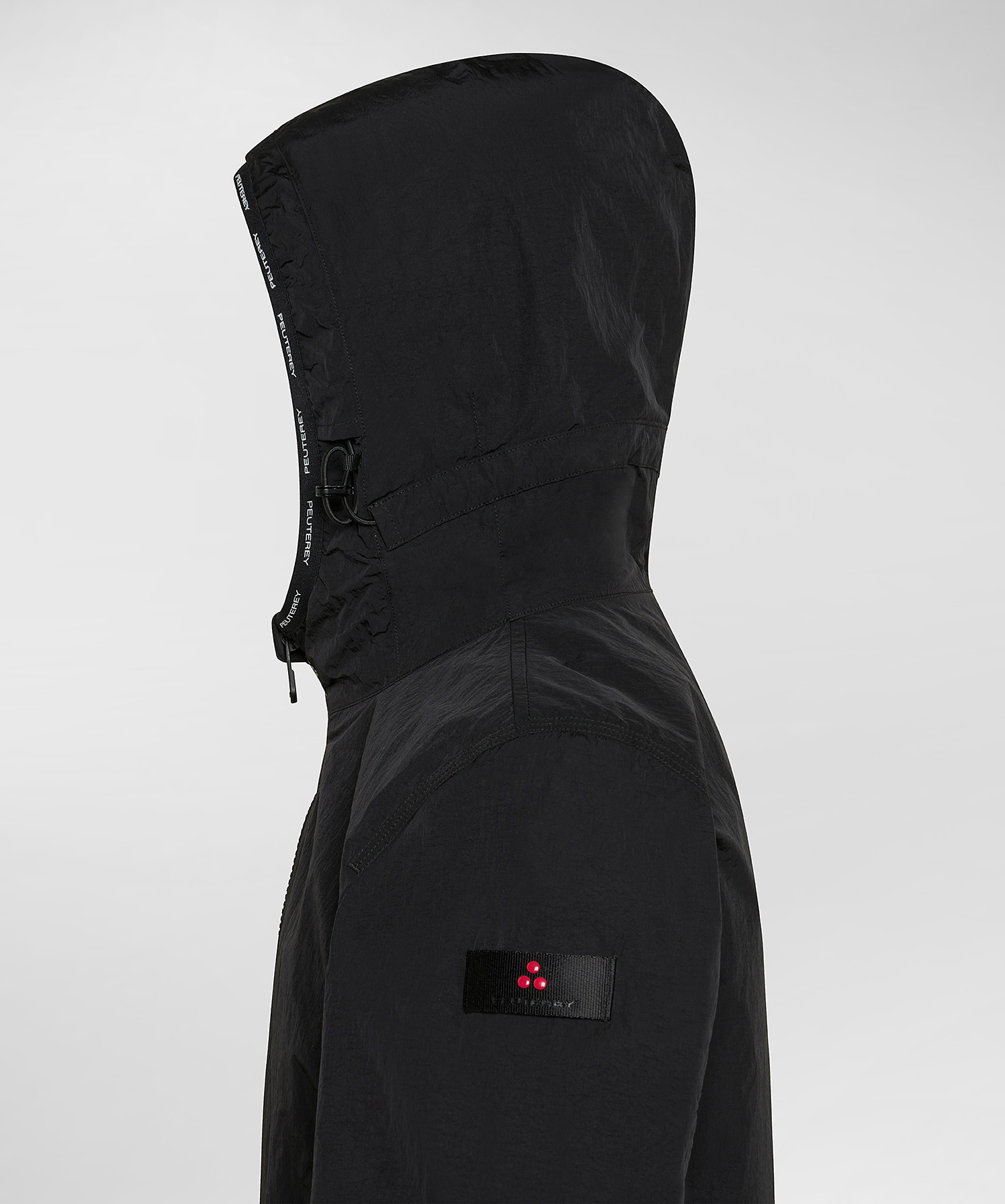 Short windbreaker jacket, color Black | Peuterey