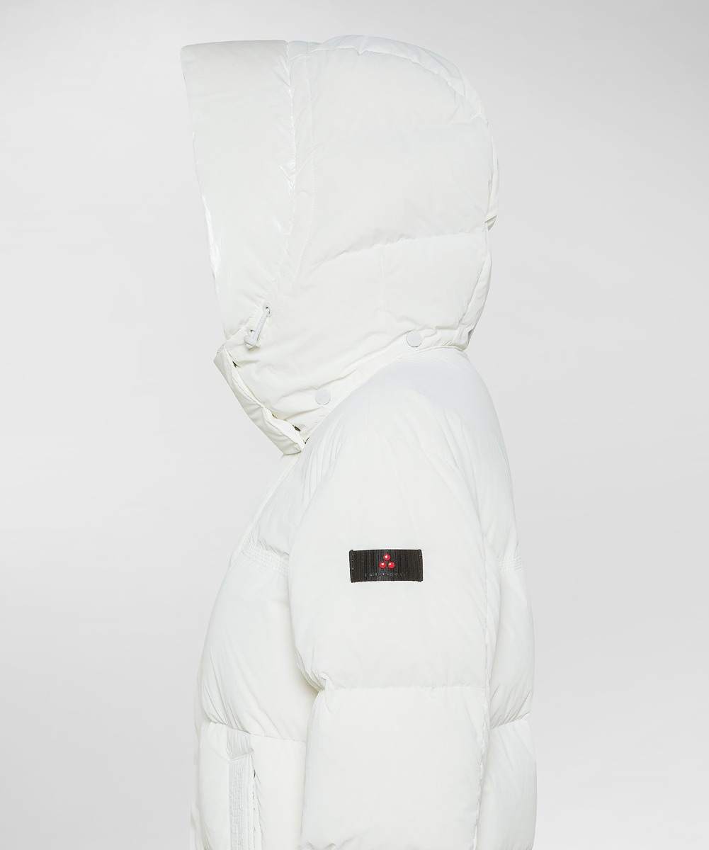 ジャケット PEUTEREY Woman Jacket White PED401701190986 BIA Matt And Shiny Nylon Down Jacket, color White | Peuterey